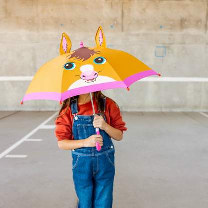 Kids 3D Pop-Up Character Umbrella